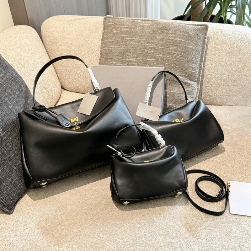 Women Bags Online - Multi Size Soft Genuine Cowhide Tote