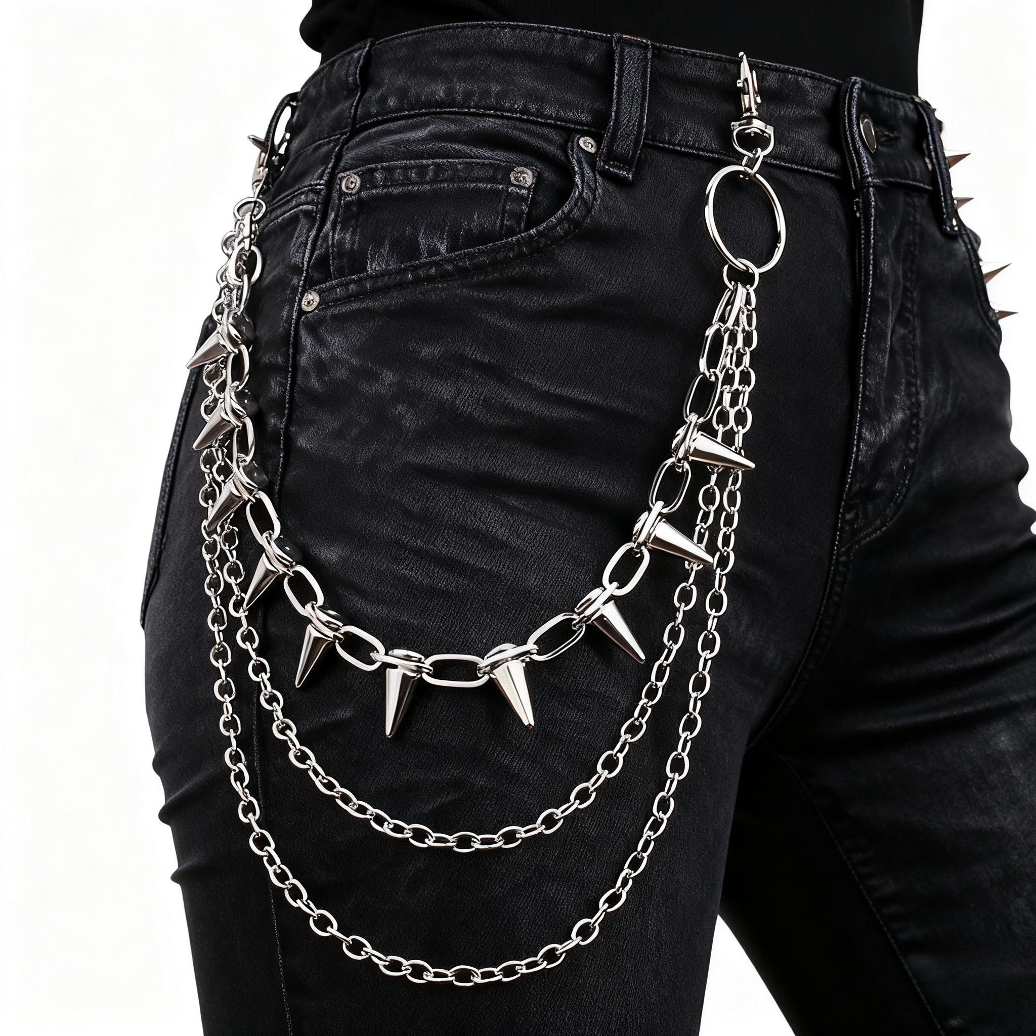 Mini Purse Chain - Unisex Hip Hop Punk Rock Metal