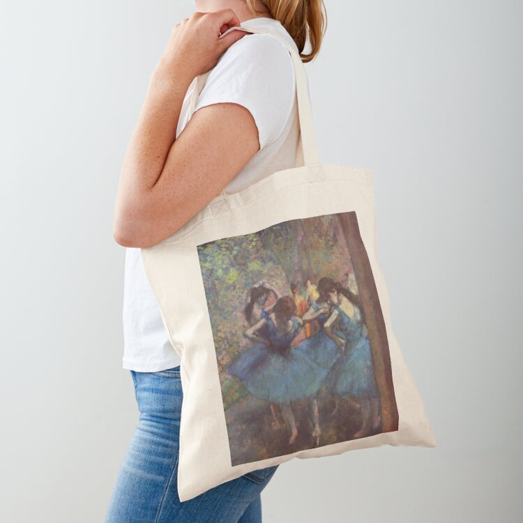 Women Bags Edgars - Blue dancers (1890) - Edgar Degas