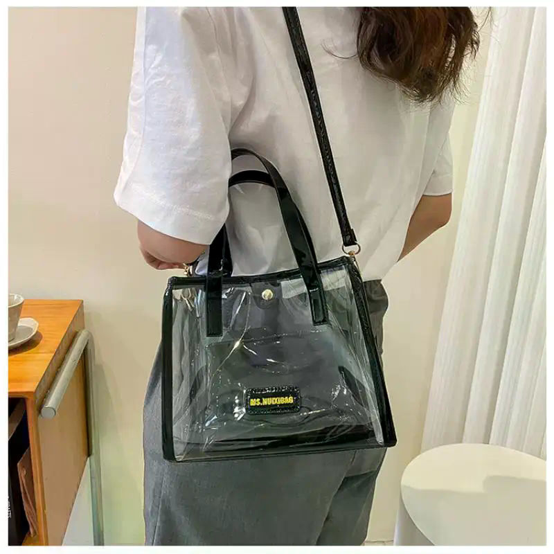 Jelly Bag Clear Pvc - New PVC Fashion Handbag Transparent Jelly