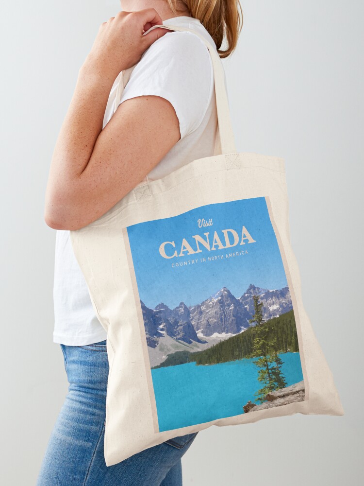 Women Bags Canada - Visit Canada Tote Bag personalized tote
