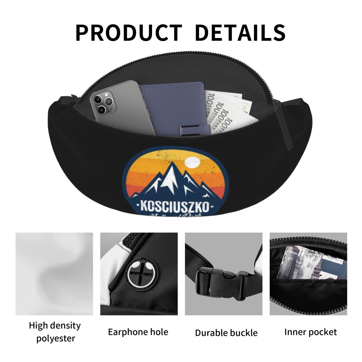 Crossbody Waist Bag Mount Kosc - огляд і ціна Women Bags In Australia