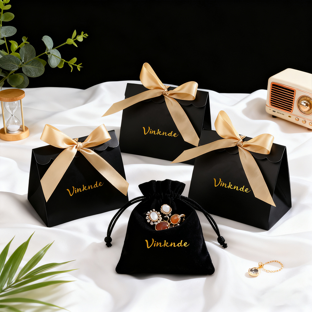 Customized Logo Exquisite Ribb - огляд і ціна Box Bag Rigid