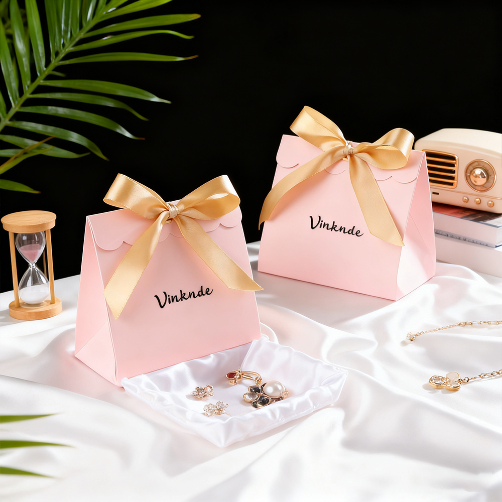 Customized Logo Exquisite Ribb - огляд і ціна Box Bag Rigid