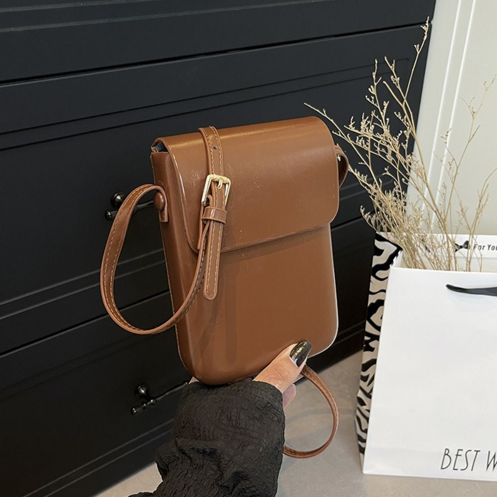PU Leather Flap Crossbody Bags - огляд і ціна Women Bags Large