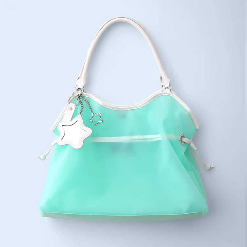 Clear PVC Waterproof Large Cap - огляд і ціна Jelly Bag Clear Pvc