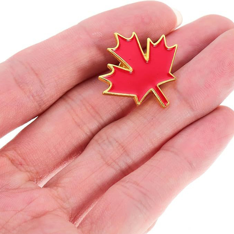 Red Canada Maple Leaf Brooches - огляд і ціна Women Bags Canada