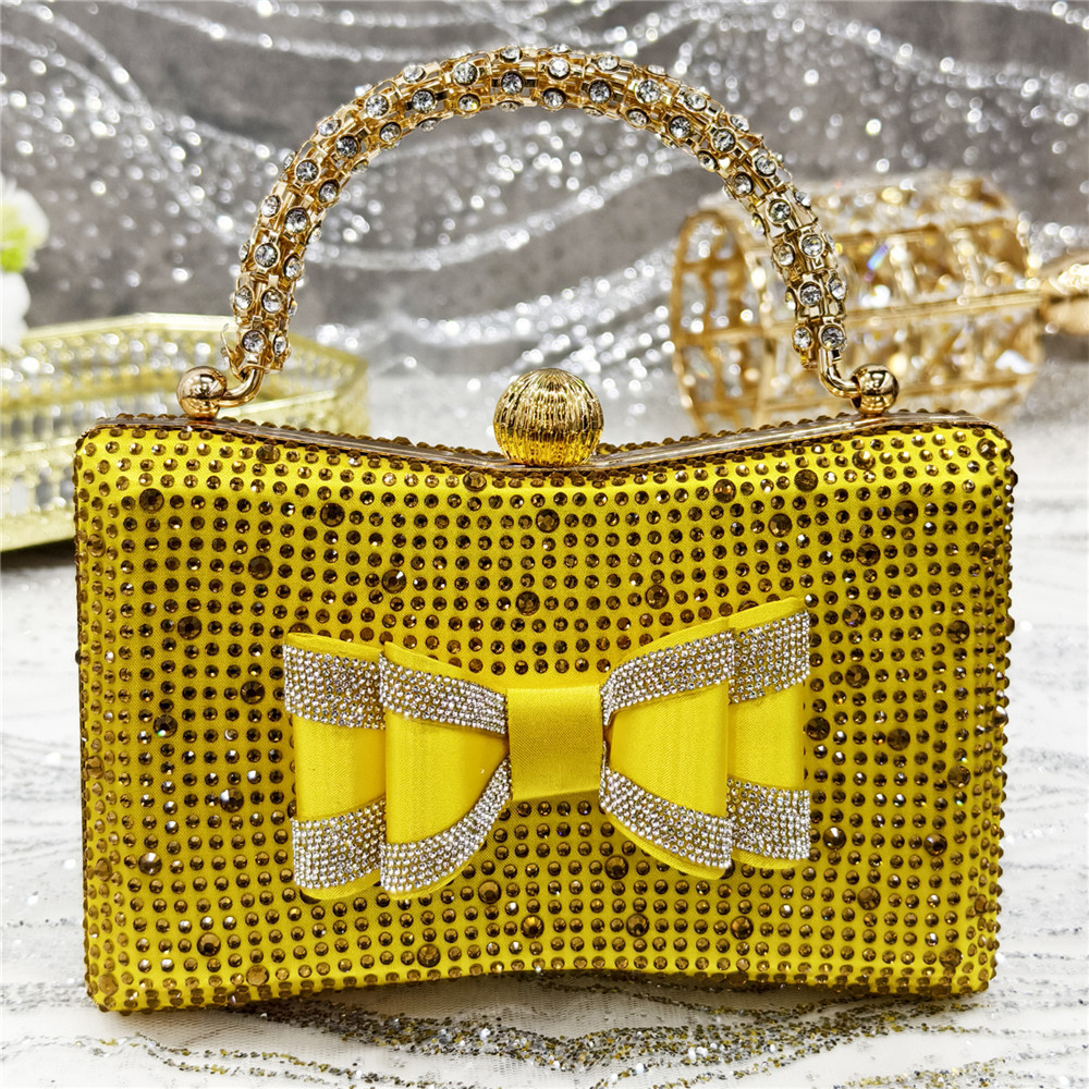 2025 Yellow Bow High Heels Sho - огляд і ціна Women Bags For Wedding