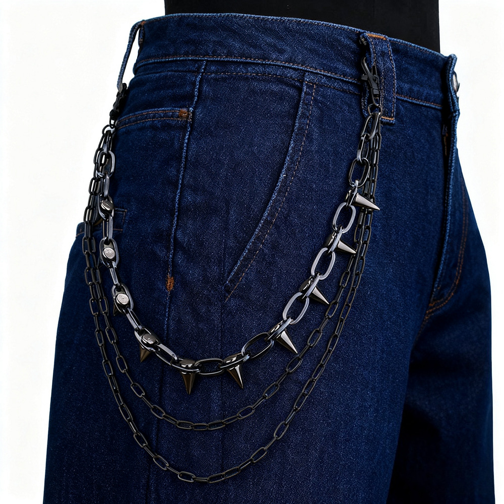 Unisex Hip Hop Punk Rock Metal - огляд і ціна Mini Purse Chain