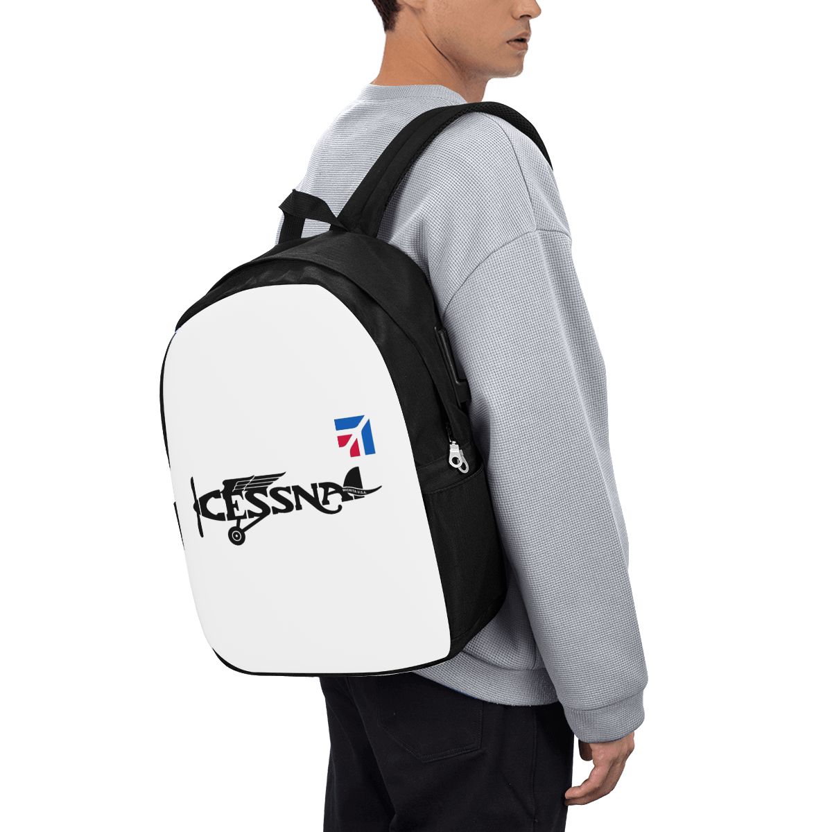 Cessna Logo Backpack Travel No - огляд і ціна Women Bags For College