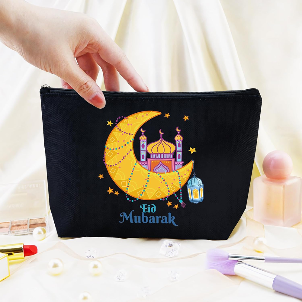 Eid Mubarak Black Canvas Makeu - огляд і ціна Women Bags For Eid