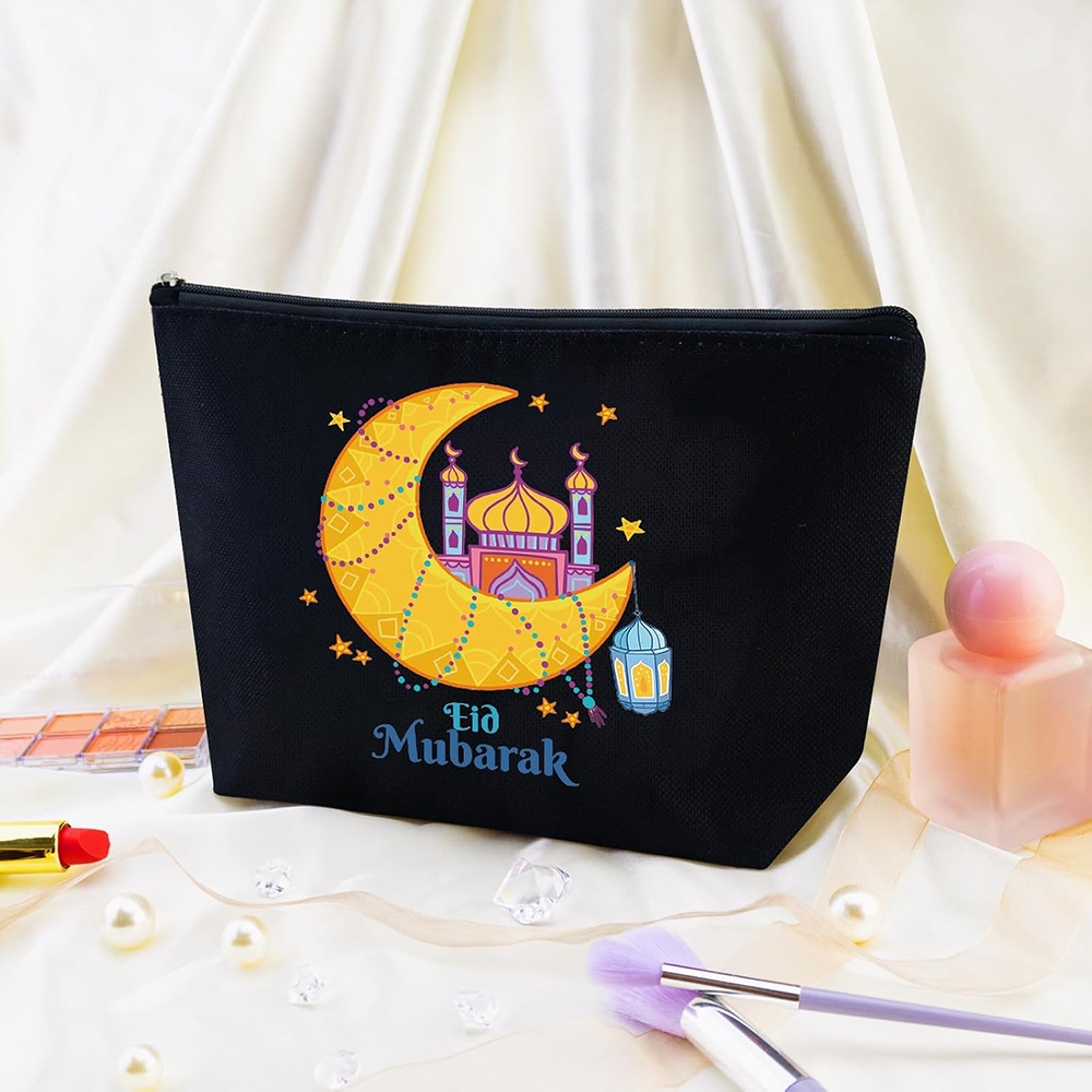 Eid Mubarak Black Canvas Makeu - огляд і ціна Women Bags For Eid