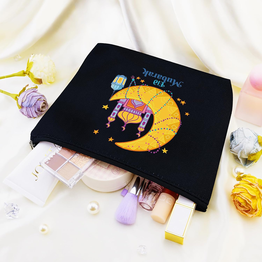 Eid Mubarak Black Canvas Makeu - огляд і ціна Women Bags For Eid