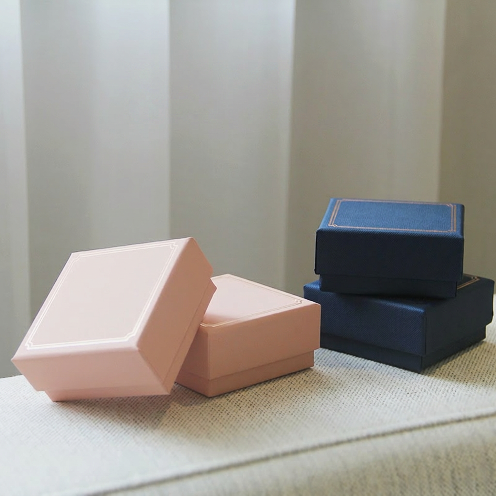 Square Vintage Paper Jewelry G - огляд і ціна Box Bag Rigid