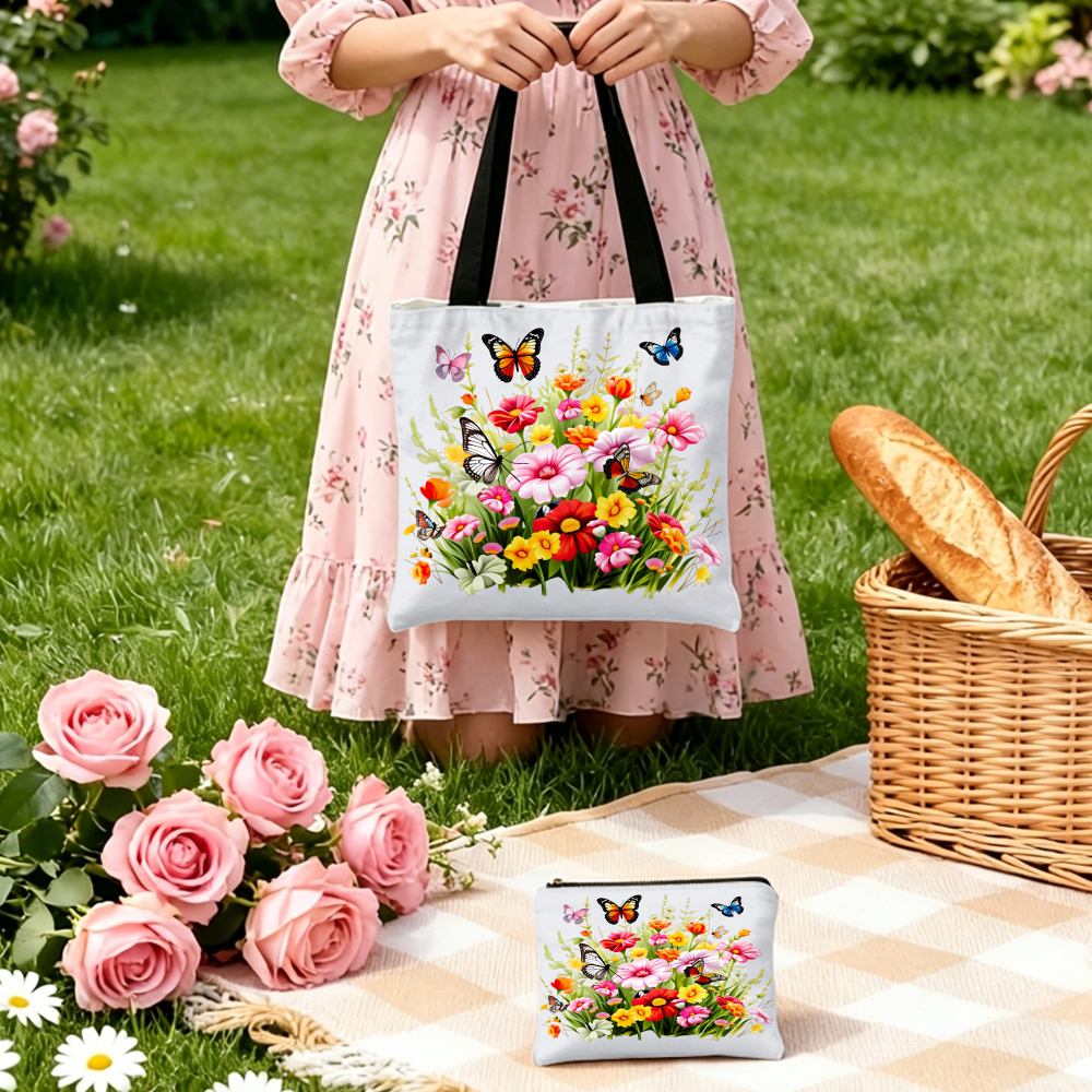 Floral Print Handbag Butterfli - огляд і ціна Women'S Bags Handbags