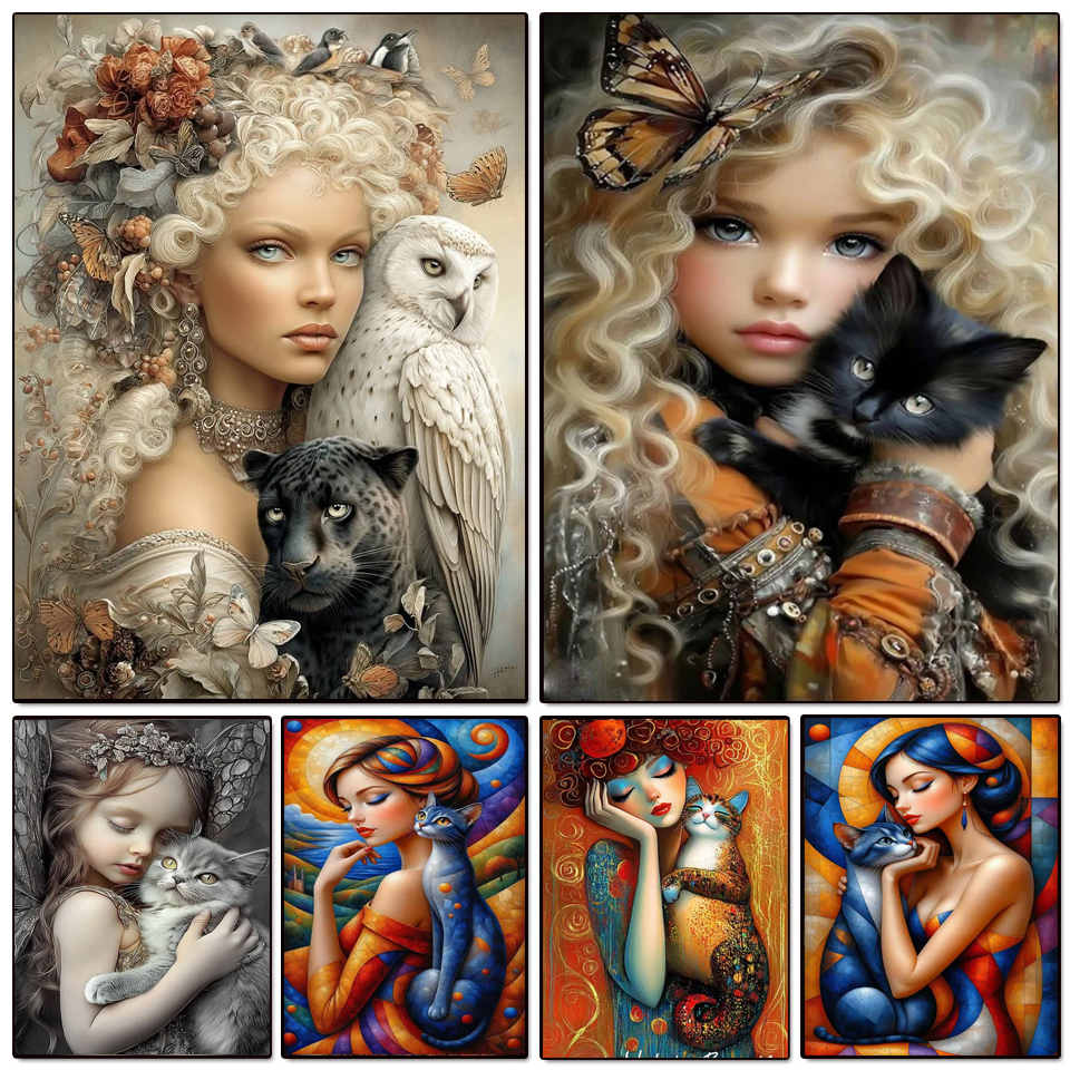 DIY Diamond Painting Portrait  - огляд і ціна Circle Round Bag