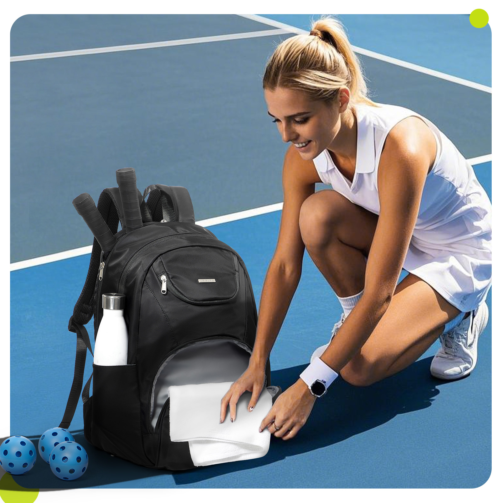 Tennis Bag Tennis Backpack 2 R - огляд і ціна Women Bags Large
