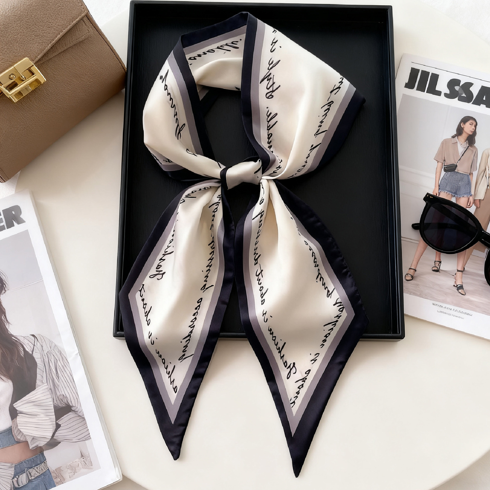 Luxury Long Neckerchief Skinny - огляд і ціна Women Bags Online
