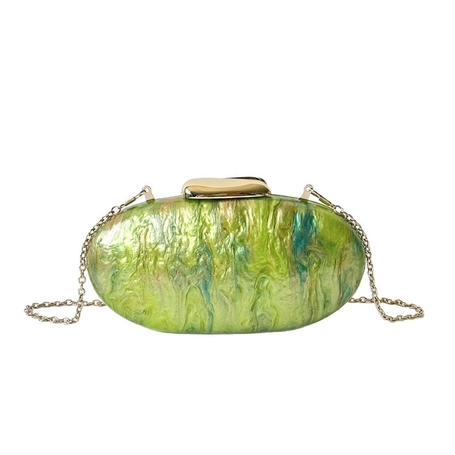 Watermelon Green Acrylic Clutc - огляд і ціна Mini Purse Chain