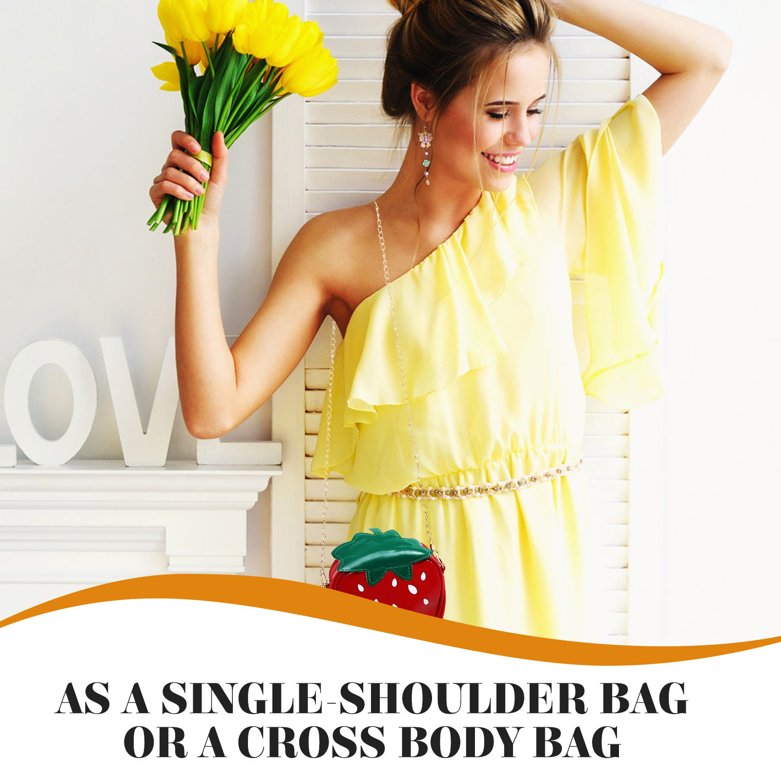 Trendy Fruit Shape Cross Body  - огляд і ціна Women Bags Gift