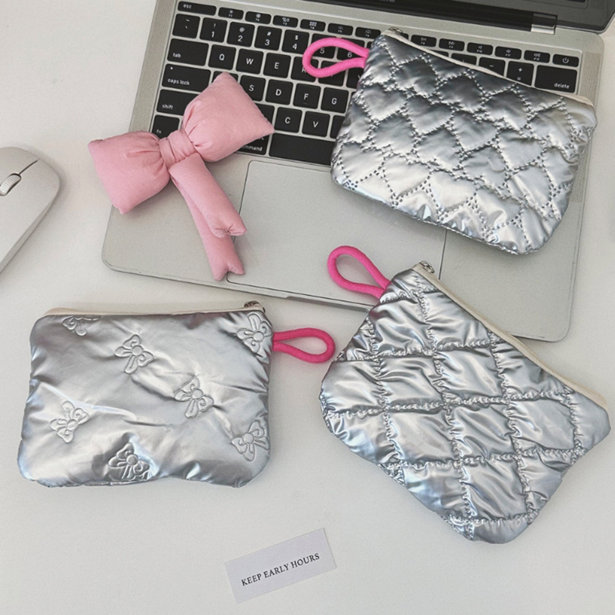 Silver Lingge Bow Pattern Coin - огляд і ціна Women'S Bags At M&S