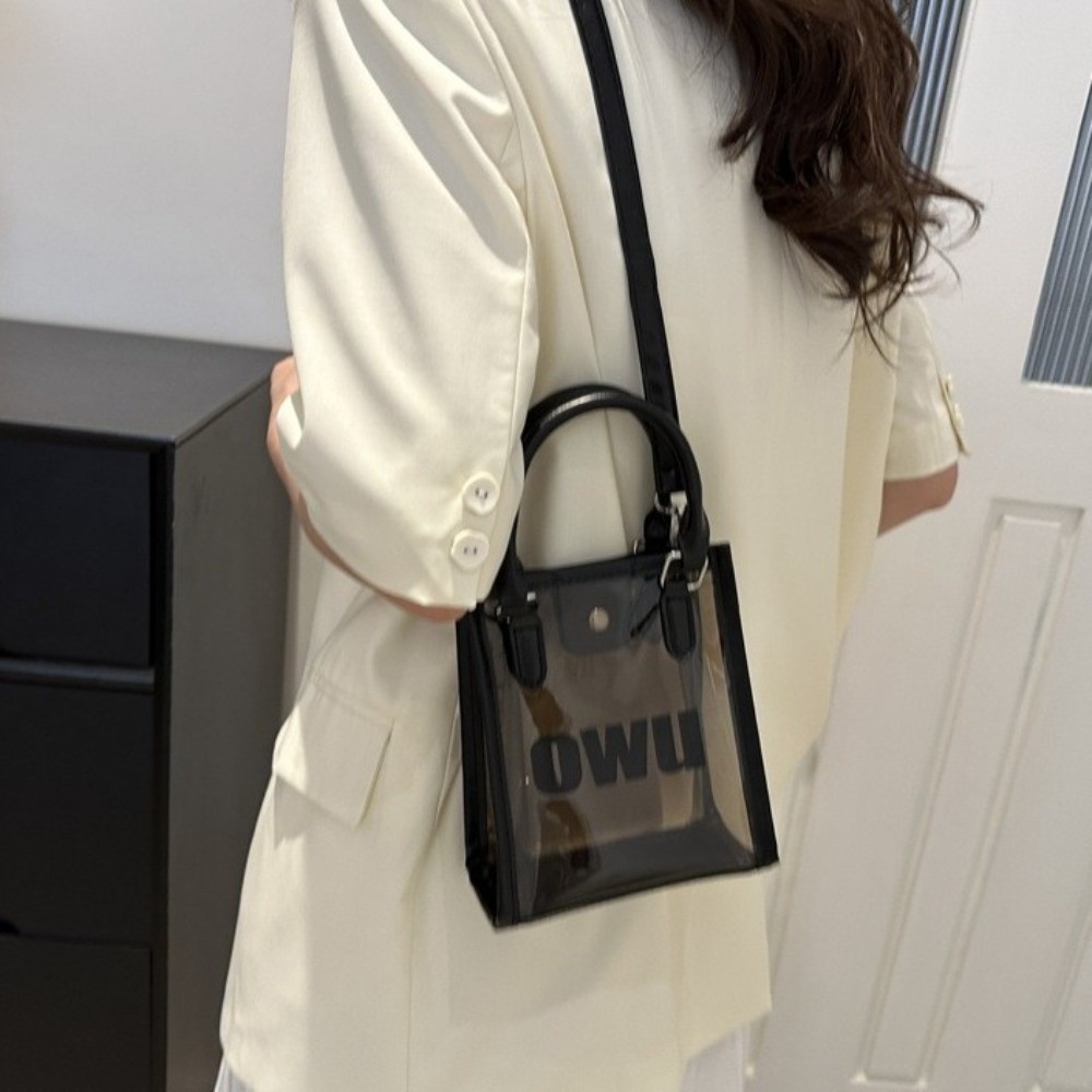 Fashion Letter Print Transpare - огляд і ціна Jelly Bag Clear Pvc
