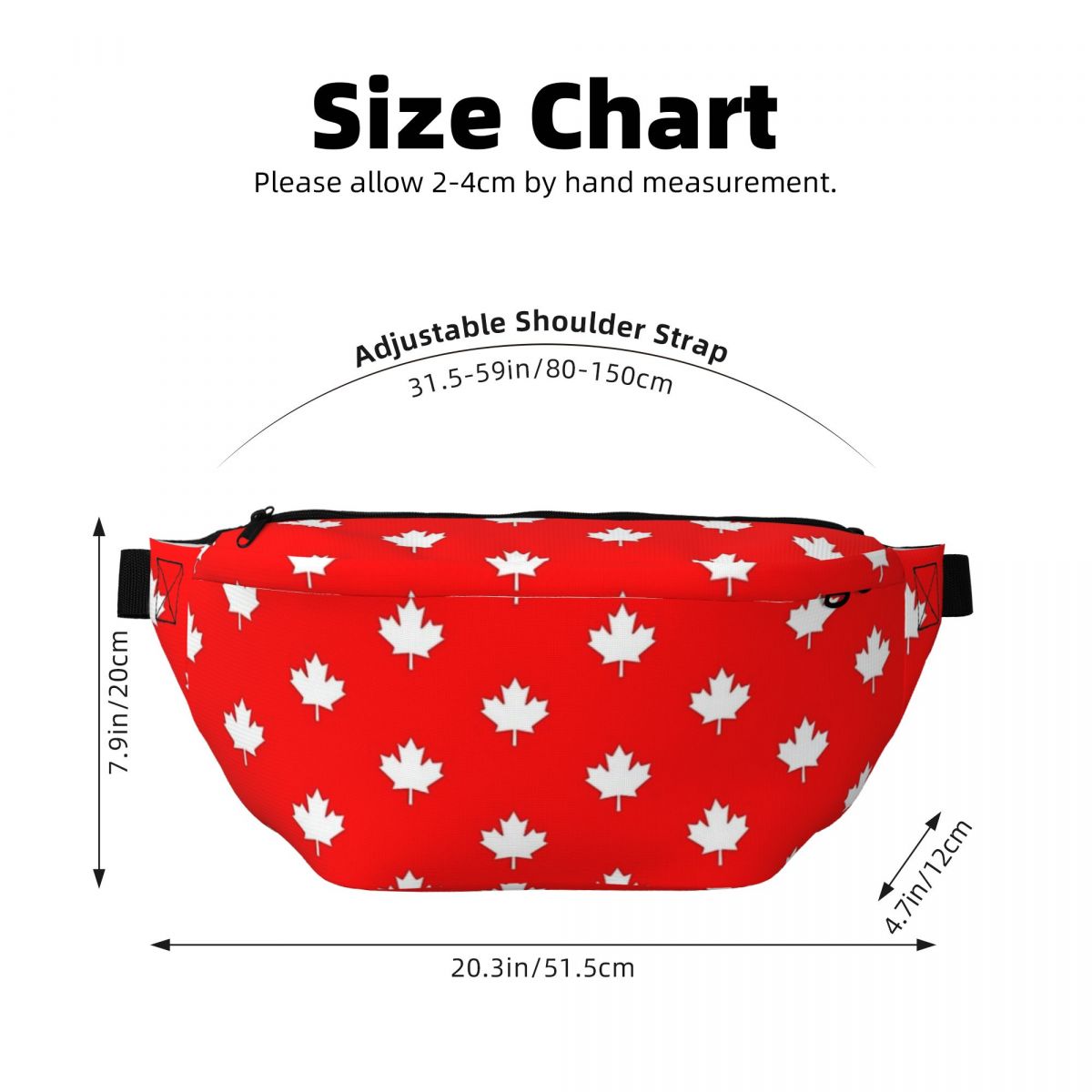 Crossbody Waist Bag Canada Map - огляд і ціна Women Bags Canada