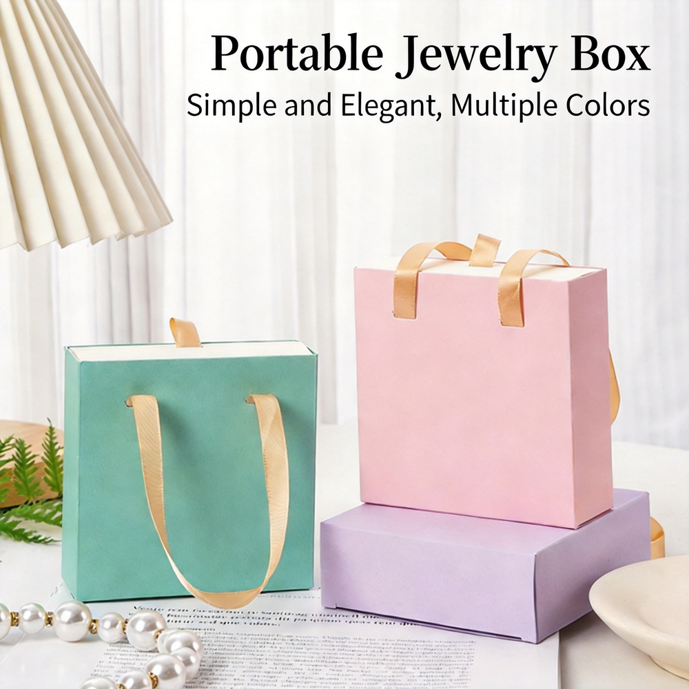 Pink Jewelry Box Velvet Lined  - огляд і ціна Box Bag Rigid