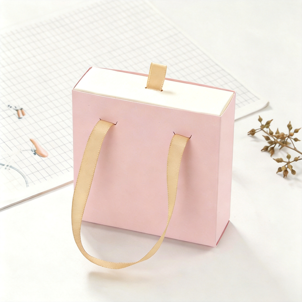Pink Jewelry Box Velvet Lined  - огляд і ціна Box Bag Rigid
