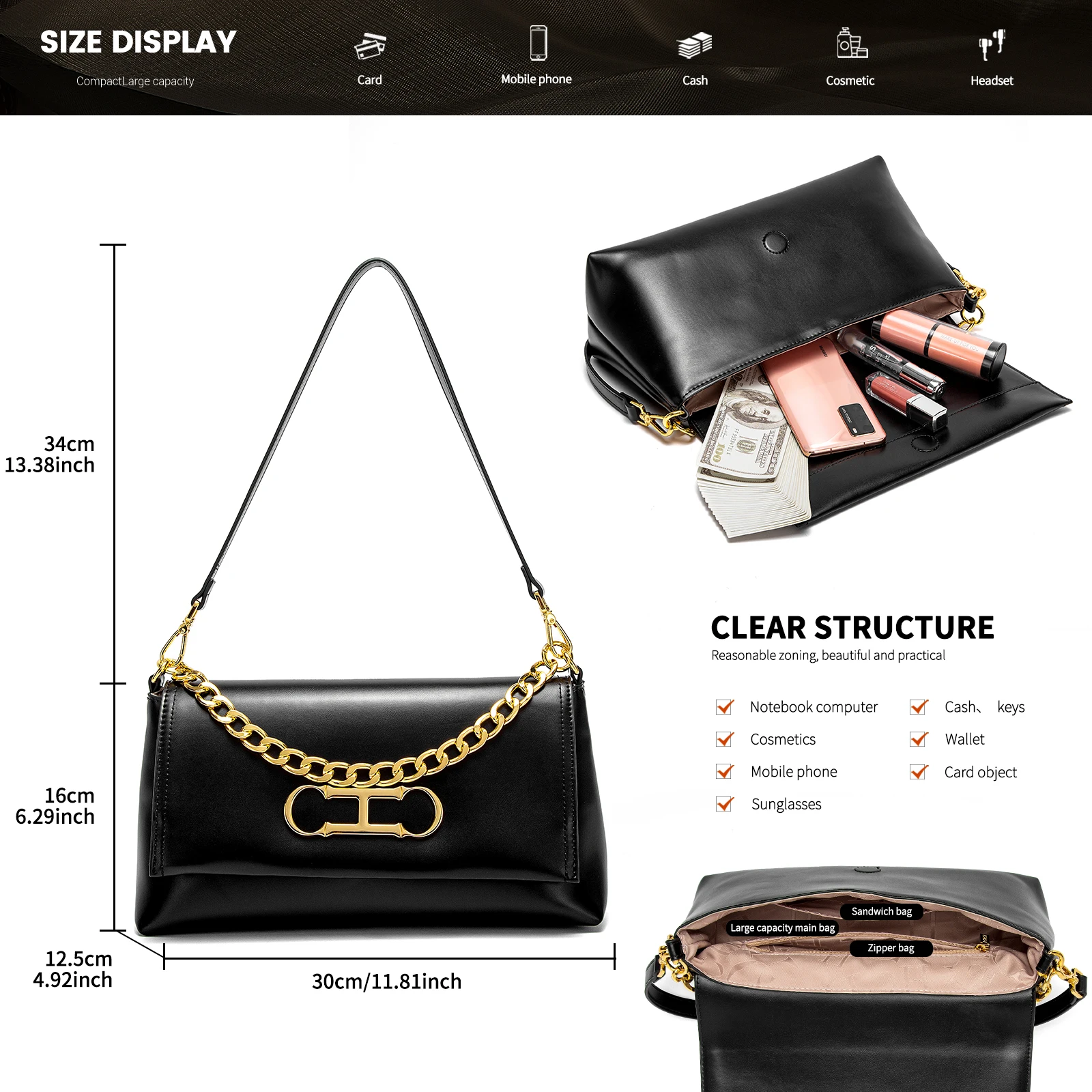 Pure Simple Classic Retro Squa - огляд і ціна Women Bags Coach