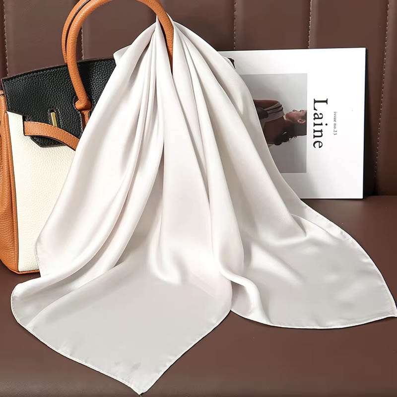 Luxury Solid Color Silk Square - огляд і ціна Women Bags Online