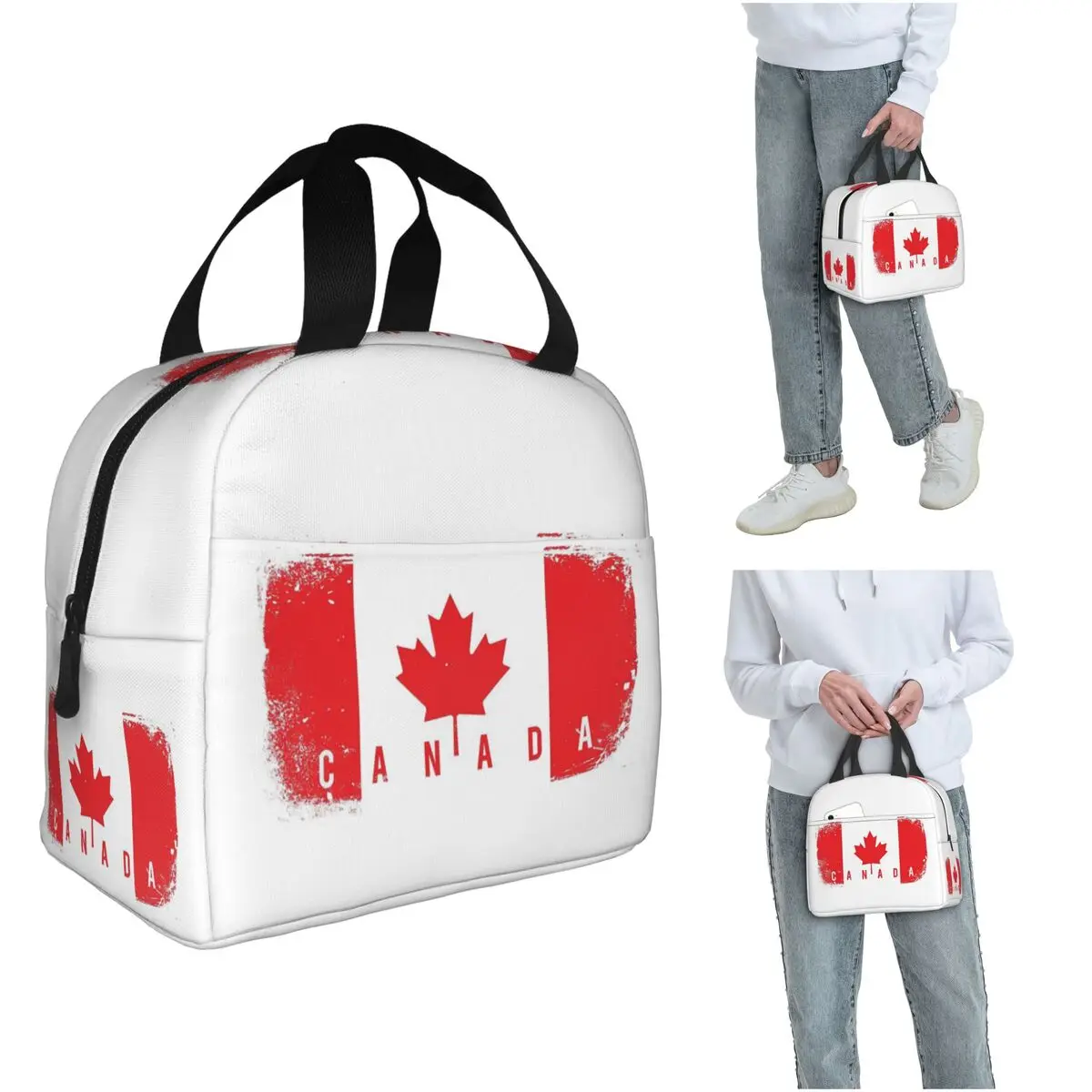 Canada Flag Insulated Lunch Ba - огляд і ціна Women Bags Canada