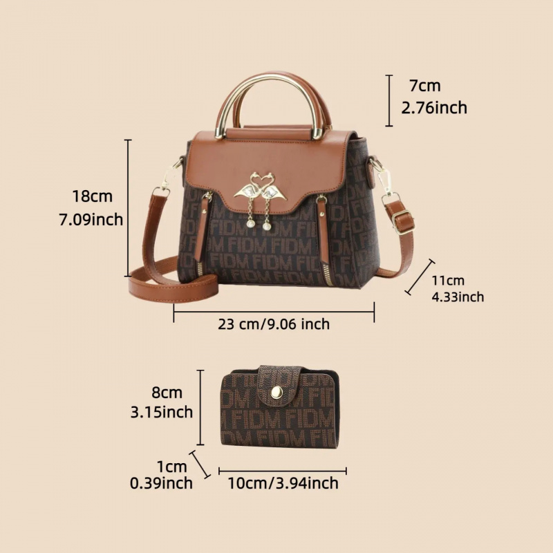 printed letter bags, cross-bod - огляд і ціна Women Bags Large