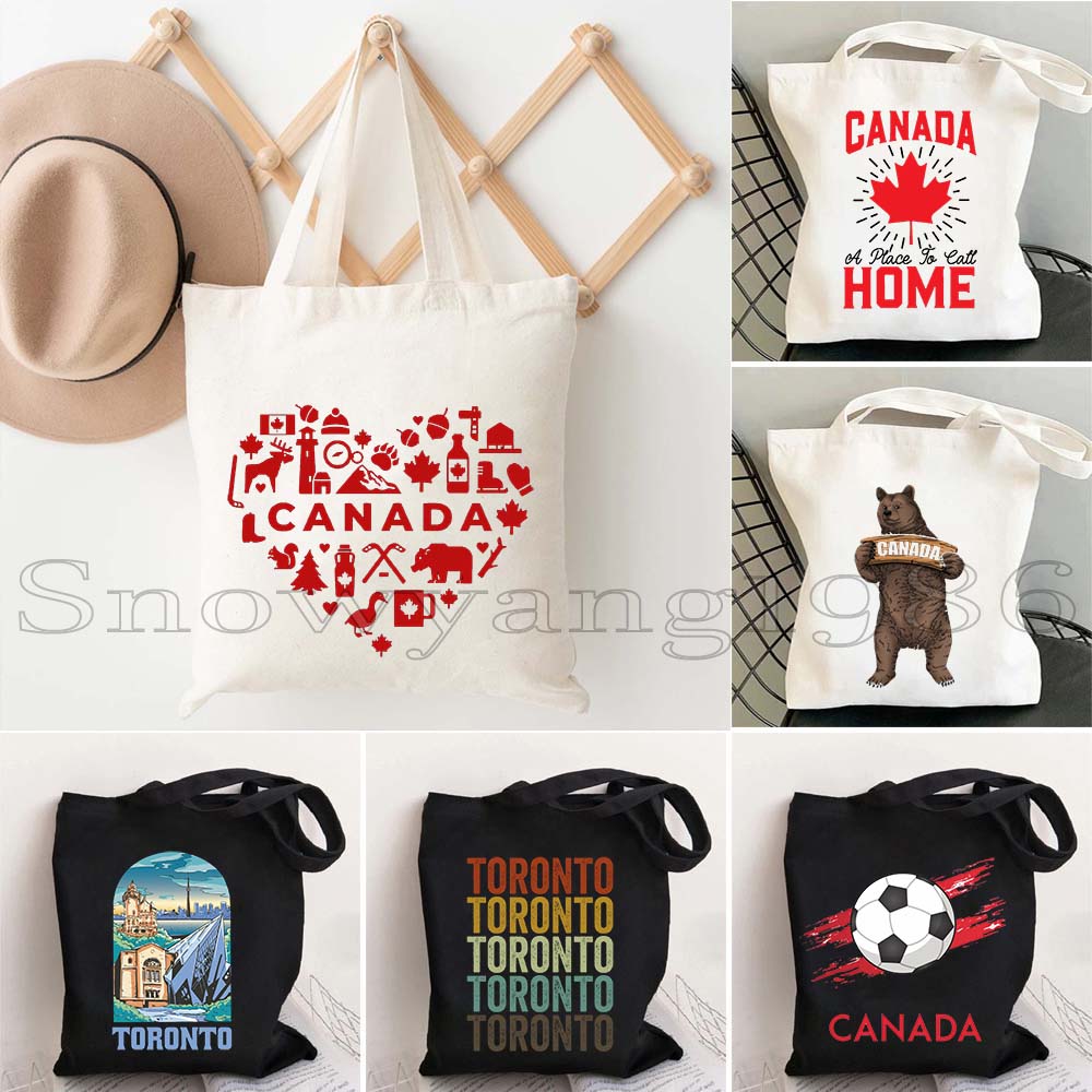 Canada Map Flag Happy Canadian - огляд і ціна Women Bags Canada