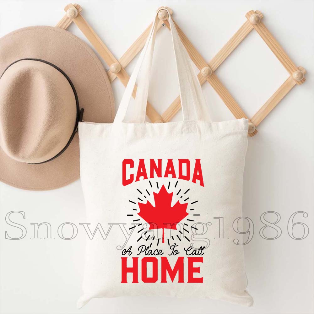 Canada Map Flag Happy Canadian - огляд і ціна Women Bags Canada
