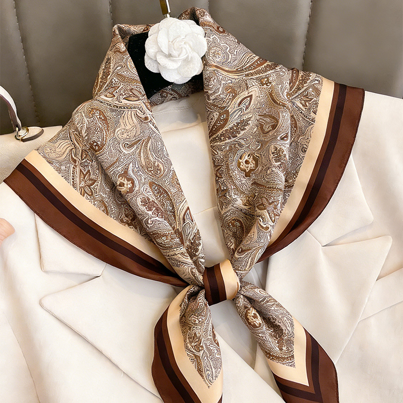 Luxury Women Silk Square Scarf - огляд і ціна Women Bags Online