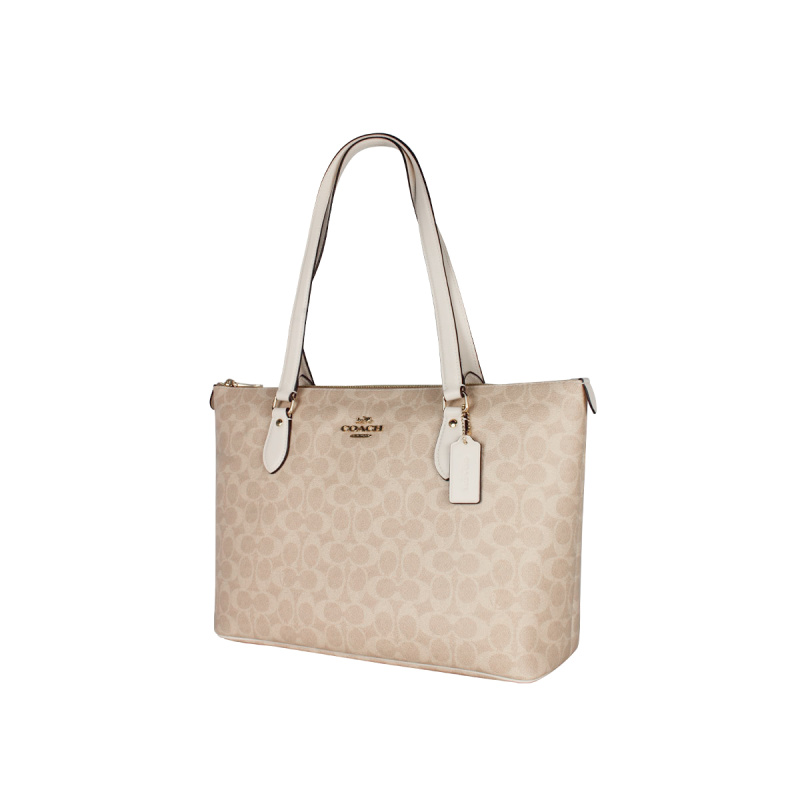 COACH Gallery Tote Bag In Sign - огляд і ціна Women Bags Vietnam