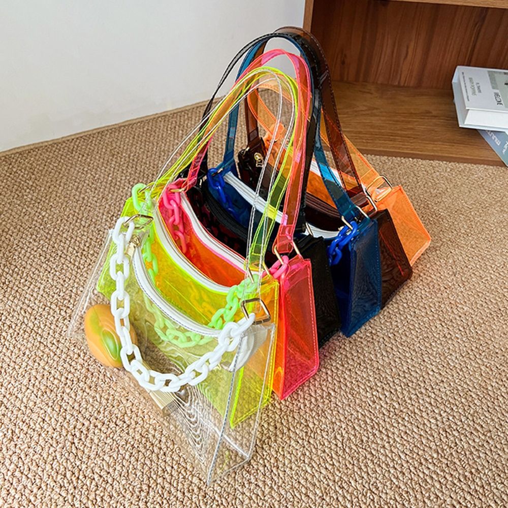 Fashion Ladies Jelly Bags PVC  - огляд і ціна Jelly Bag Clear Pvc