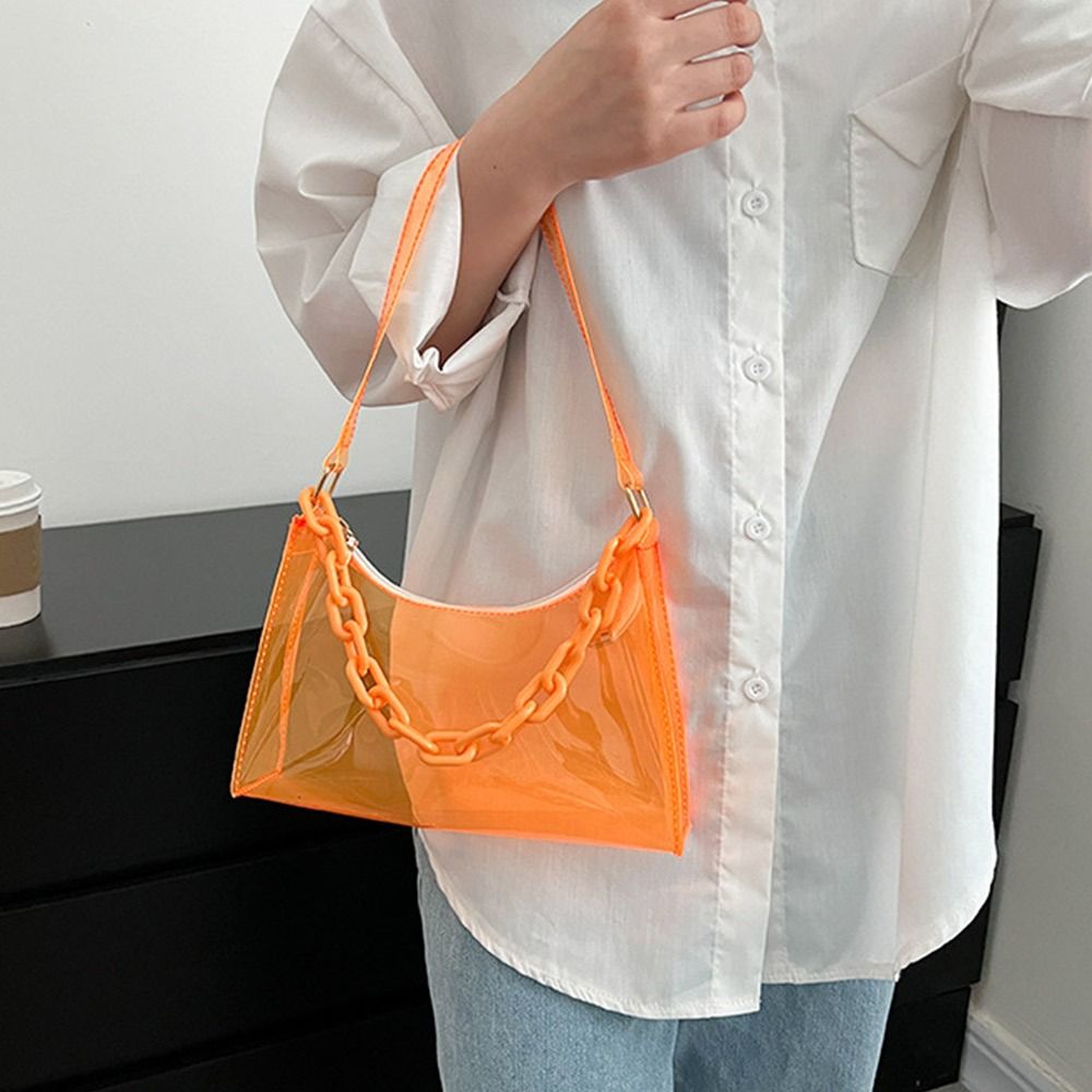 Fashion Ladies Jelly Bags PVC  - огляд і ціна Jelly Bag Clear Pvc
