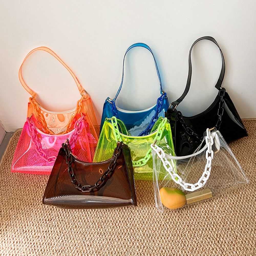 Fashion Ladies Jelly Bags PVC  - огляд і ціна Jelly Bag Clear Pvc