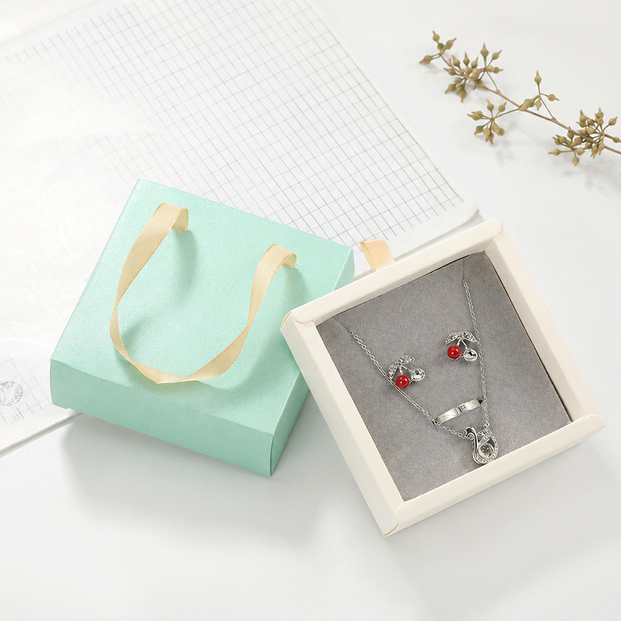 Pink Jewelry Box Rigid Jewelry - огляд і ціна Box Bag Rigid