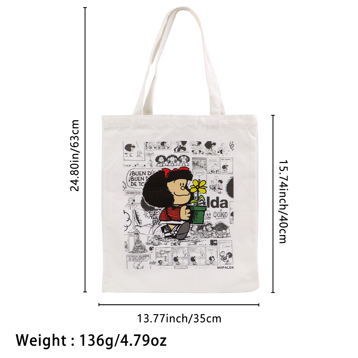 Fashion Canvas Tote Bag Women  - огляд і ціна Women'S Bags Handbags