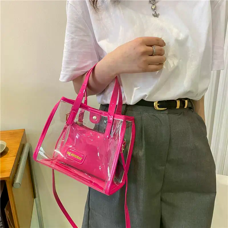 New PVC Fashion Handbag Transp - огляд і ціна Jelly Bag Clear Pvc