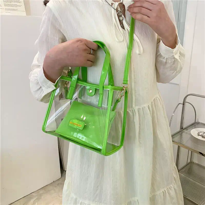 New PVC Fashion Handbag Transp - огляд і ціна Jelly Bag Clear Pvc