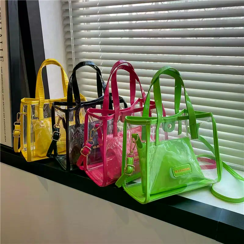 New PVC Fashion Handbag Transp - огляд і ціна Jelly Bag Clear Pvc
