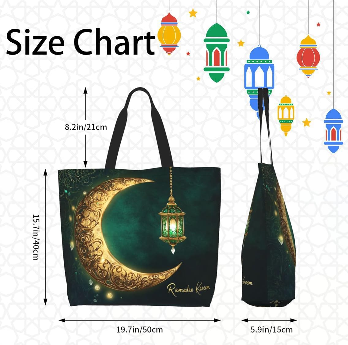 Ramadan Tote Bag Women Eid Mub - огляд і ціна Women Bags For Eid