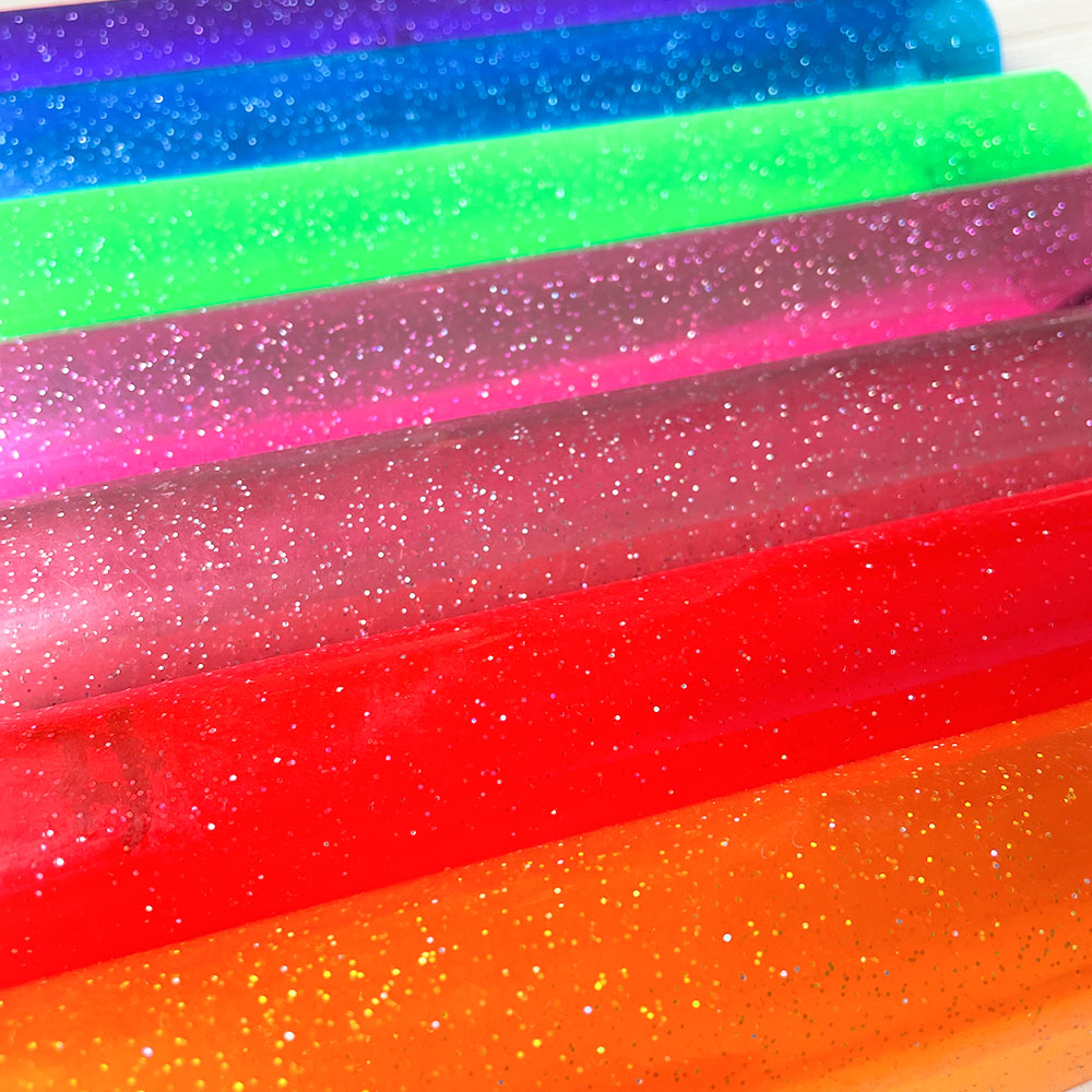 Clear With Glitter Powder PVC  - огляд і ціна Jelly Bag Clear Pvc