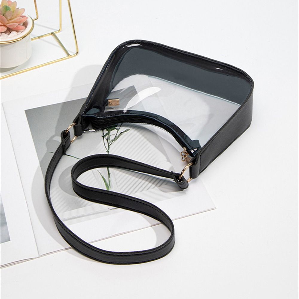 PVC Small Zipper Underarm Purs - огляд і ціна Jelly Bag Clear Pvc