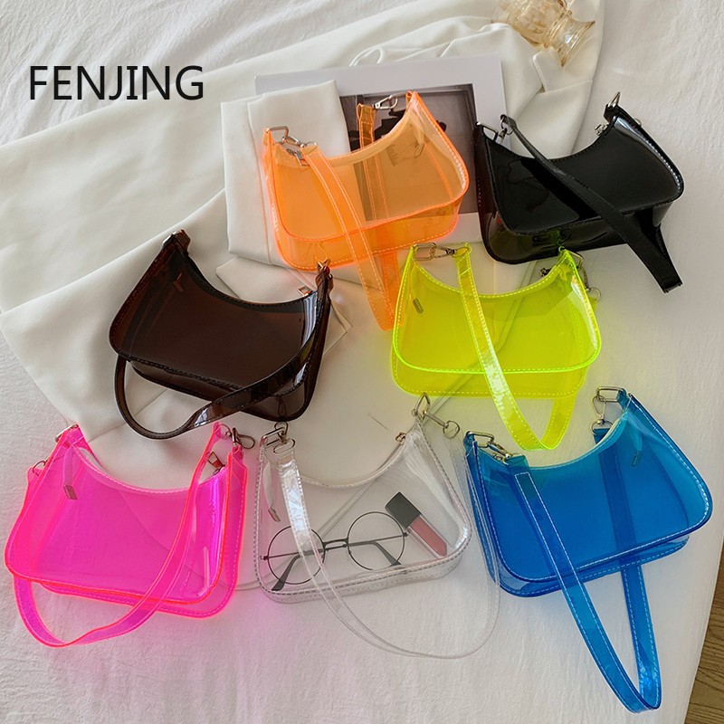 Fashion Lady Jelly Solid Color - огляд і ціна Jelly Bag Clear Pvc