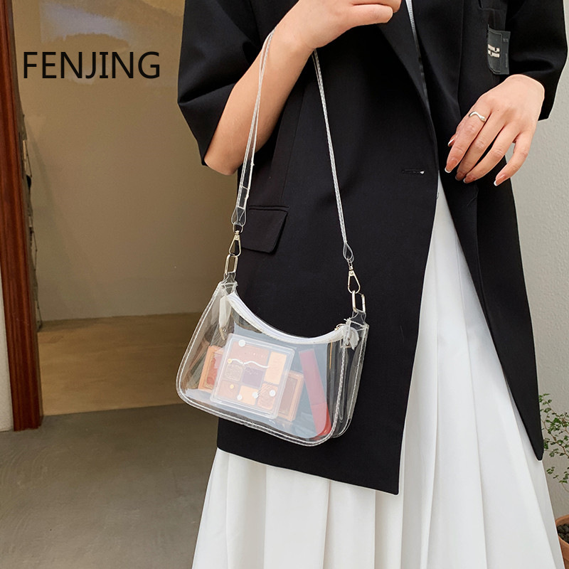 Fashion Lady Jelly Solid Color - огляд і ціна Jelly Bag Clear Pvc